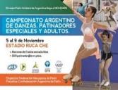 Campeonato Argentino de danzas, patinadores especiales y Adultos.